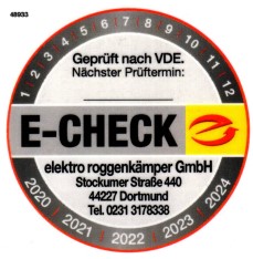 E-Check (Uvv Prüfung) Dortmund
